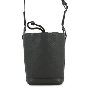 Louis Vuitton Shadow Black Noe Sling Shoulder Bag Body Bum Crossbody Belt Black